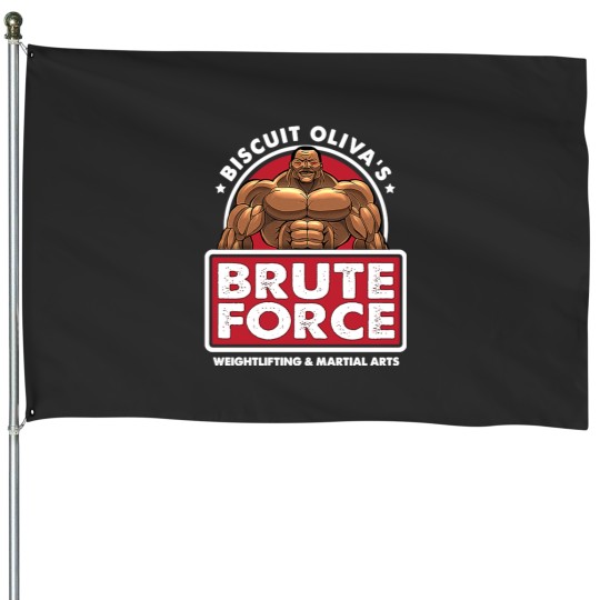 Discover Biscuit Oliva House Flags