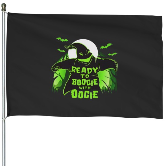 Discover Nightmare Before Christmas Boogie with Oogie Halloween House Flags