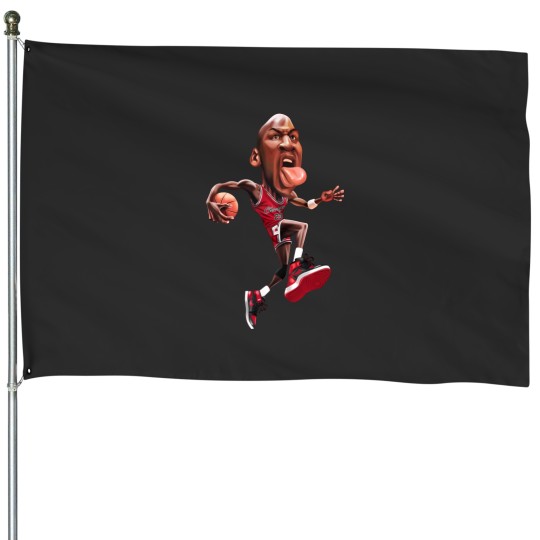 Discover Michael Jordan House Flags | Vintage 90s Michael Jordan House Flags