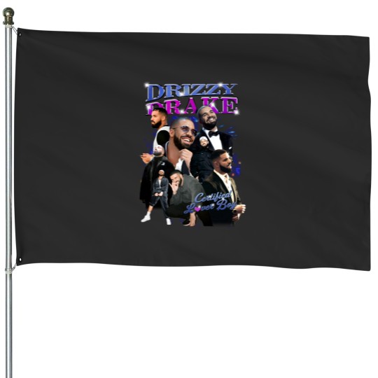 Discover Vintage Drake House Flags for Concerts