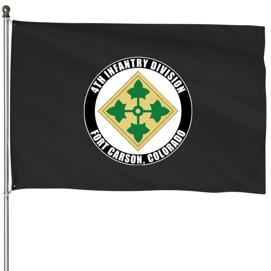 Discover 4th Infantry Division Fort Carson Colorado Emblem House Flags