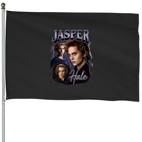 Discover Vintage Jasper Hale Twilight Saga House Flag