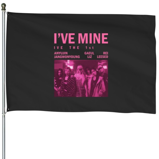 Discover Ive Mine The 1st Kpop House Flag Collection