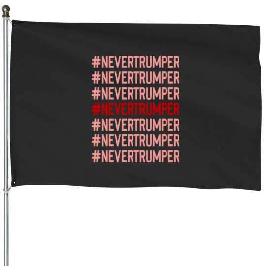 Discover never trumper House Flags House Flags