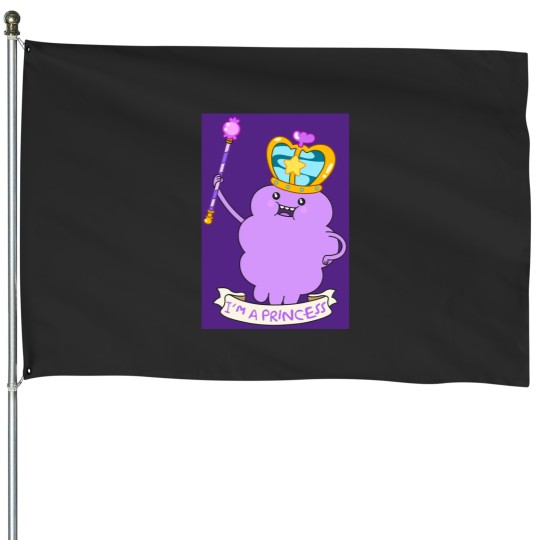 Discover Lumpy Space Princess House Flags