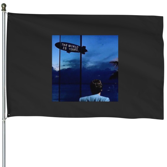 Discover Scarface The World is Yours House Flags