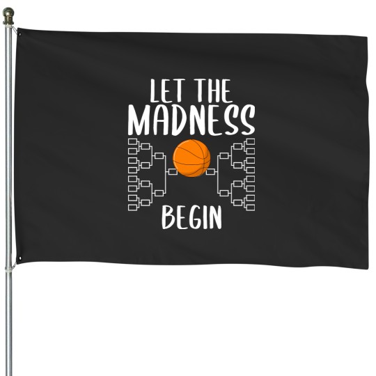 Discover College Basketball March Tournament Let Madness House Flags