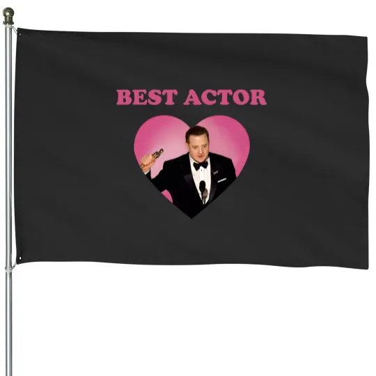Discover Brendan Fraser Best Actor Oscar 2023 House Flags