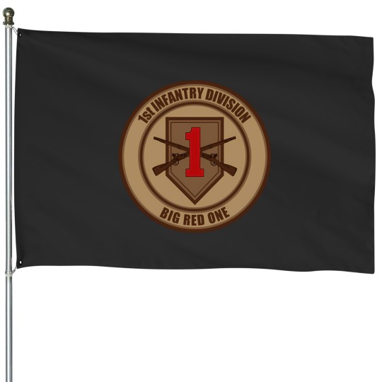 Discover 1St Infantry Division Big Red One House Flags