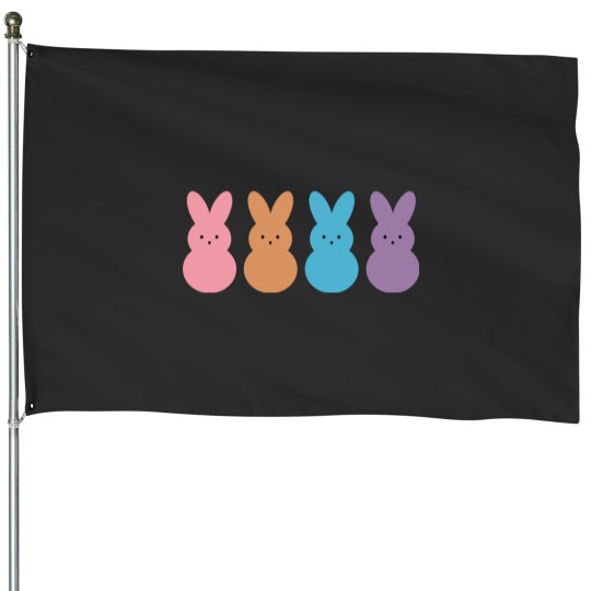 Discover Easter Peeps House Flags