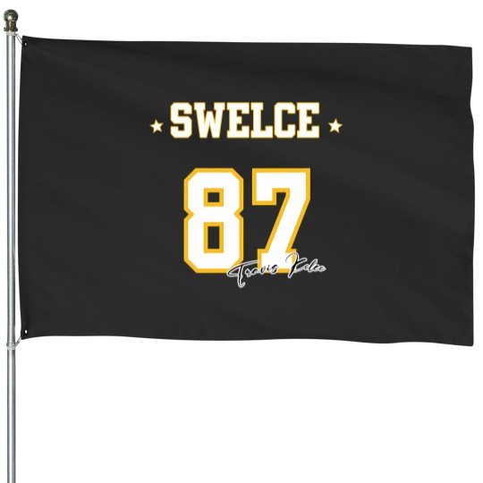 Discover Swelce Jersey, Swift Kelce House Flags, Womens Chiefs Fan House Flags