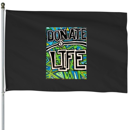 Discover Donate Life Classic House Flags