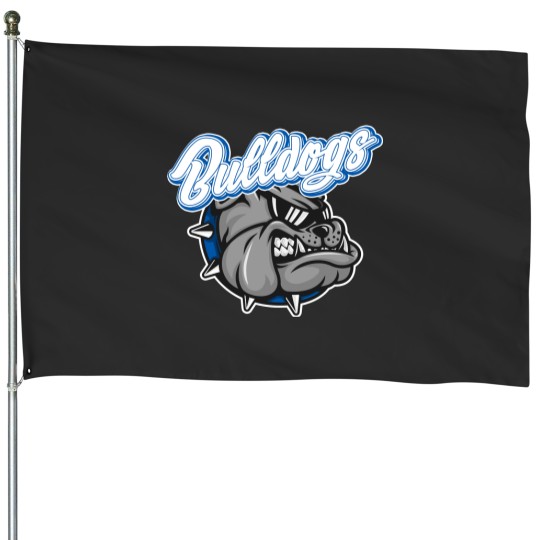 Discover Bulldogs House Flags