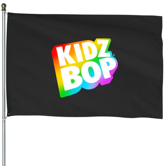 Discover Kidz Bop Rainbow Logo House Flags