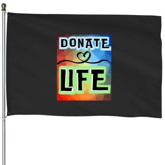 Discover Donate life Classic House Flags