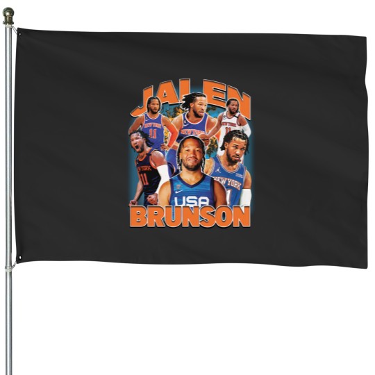 Discover Knicks Jalen Brunson House Flags
