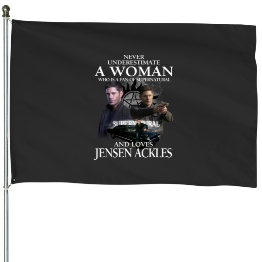 Discover Supernatural House Flags