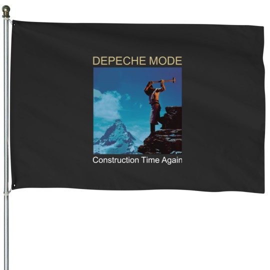 Discover Depeche Mode Construction Time Again House Flags