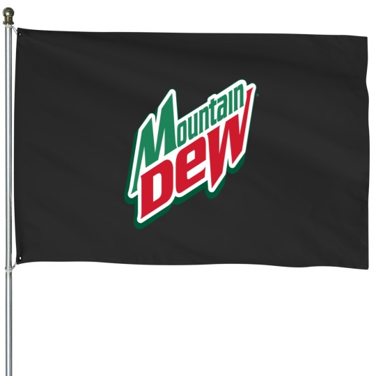 Discover Mountain Dews Logo House Flags