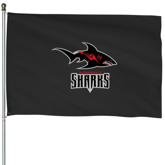 Discover Jacksonville Sharks House Flags