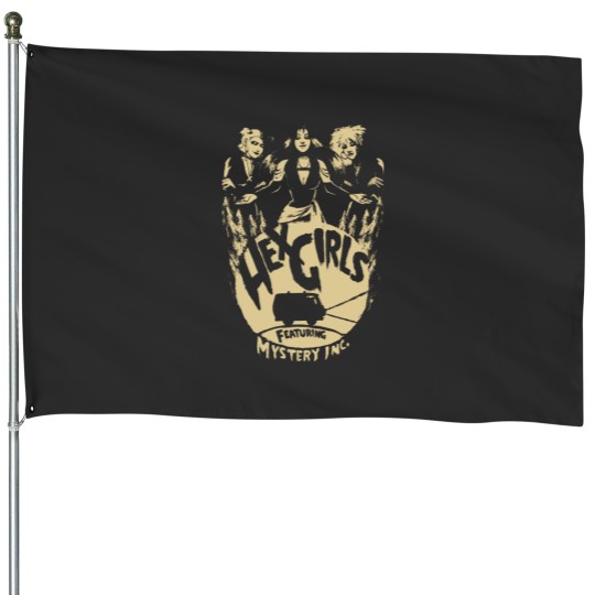 Discover Hex Girls House Flags, Vtg The Hex Girls Rock Band Music House Flags, Music Concert 2023