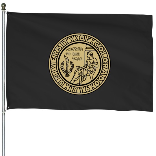 Discover University of Colorado Studies Design House Flags