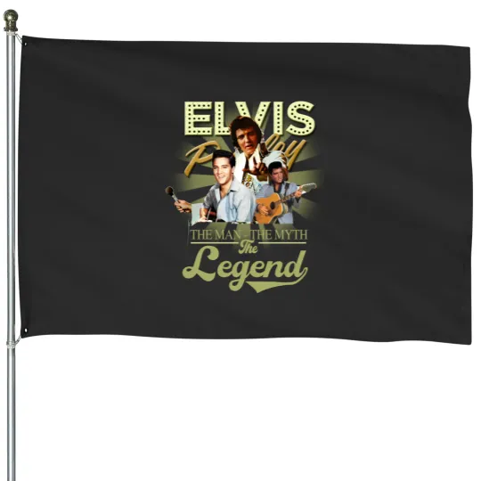 Discover Elvis House Flags House Flags, Elvis The Man The Myth The Legend