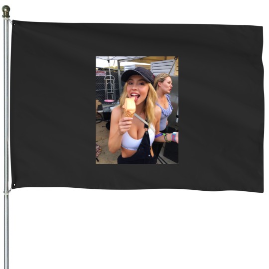 Discover Sydney Sweeney House Flags