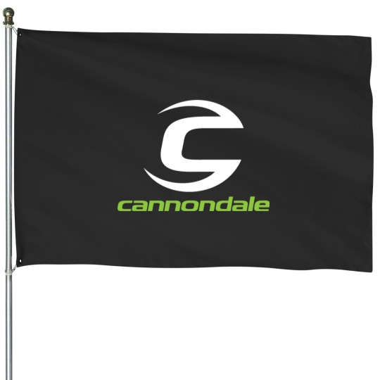Discover Cannondale logo bike House Flags