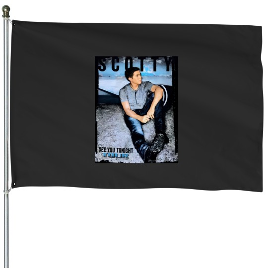 Discover Scotty McCreery See You Tonight House Flags Scotty McCreery House Flags