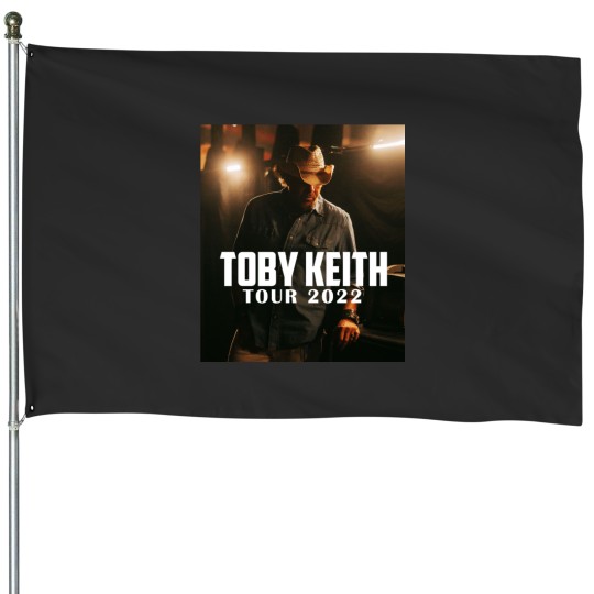 Discover Tobi Keith world Lightweight House Flags