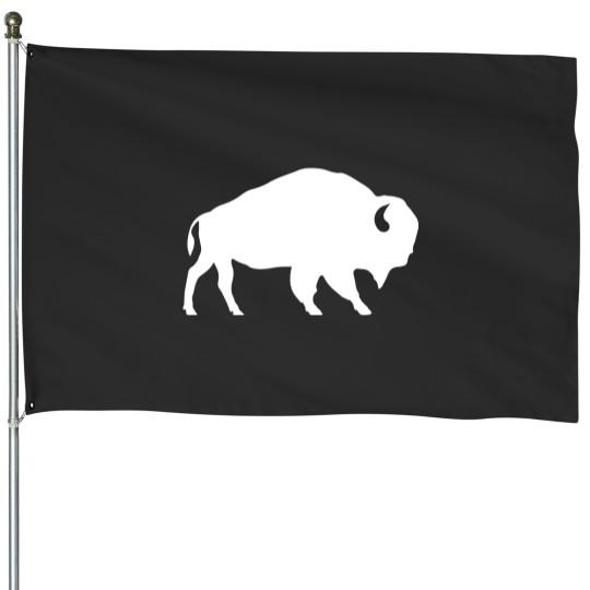 Discover Buffalo House Flag