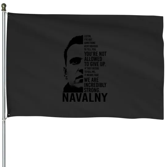 Discover Alexei Navalny House Flags, RIP Alexei Navalny 1976-2024 House Flags