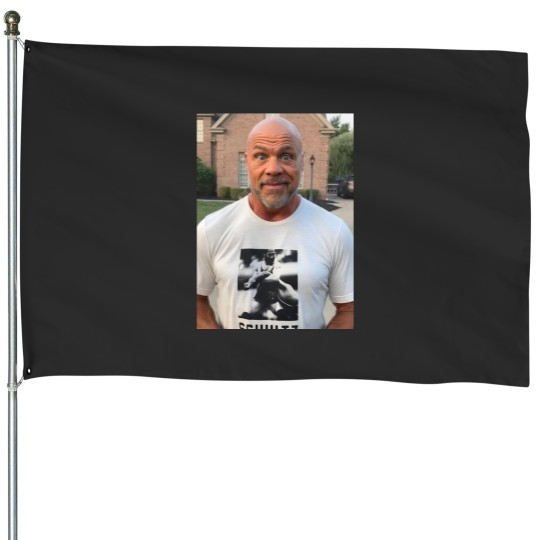 Discover Kurt Angle Meme House Flags