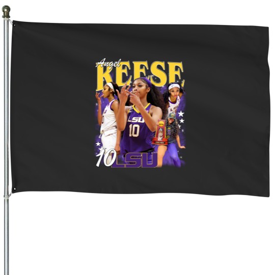 Discover Angel Reese Vintage House Flags