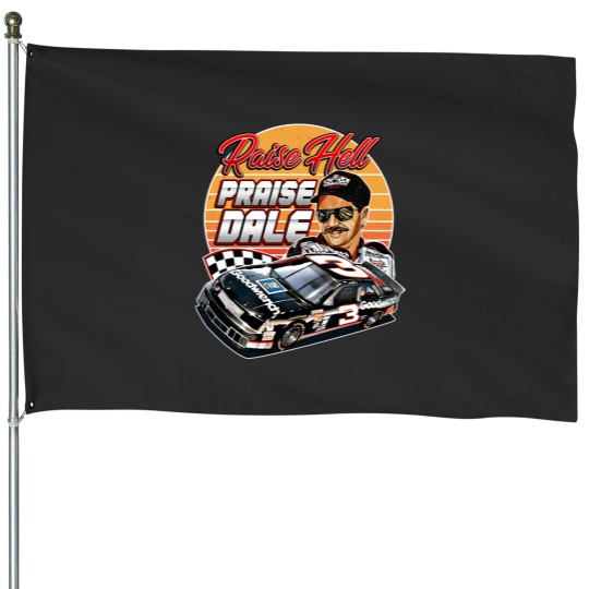 Discover Raise Hell Praise Dale House Flags