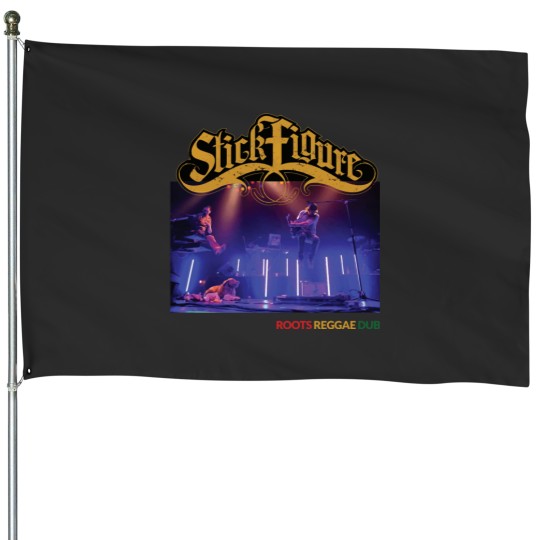Discover Stick Figure Roots Reggae Dub House Flags