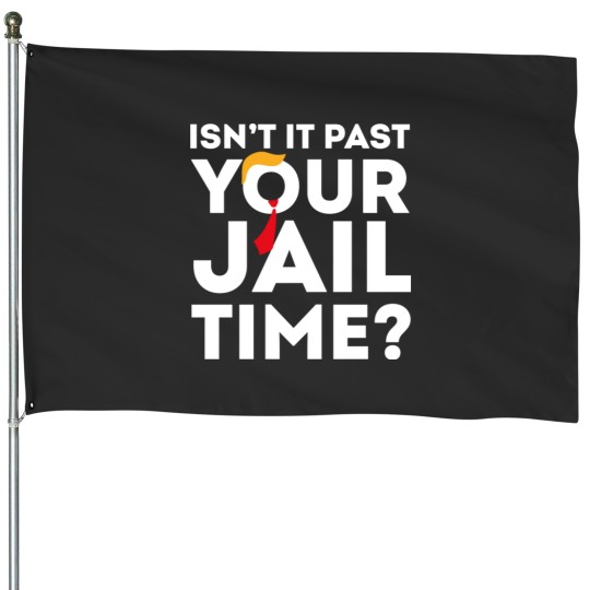 Discover Funny 2024 Election, Isn't It Past Your Jail Time House Flags