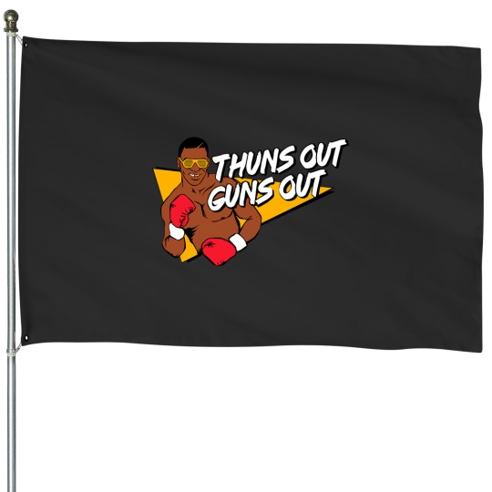 Discover Mike Tyson Thuns Out s Out House Flags
