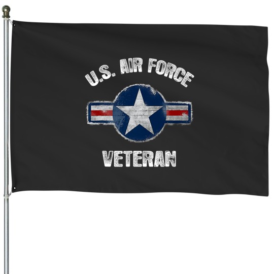 Discover Vintage USAF Veteran Vintage US Air  Veteran House Flags House Flags