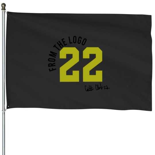 Discover Caitlin Clark Fan House Flags - From The Logo 22