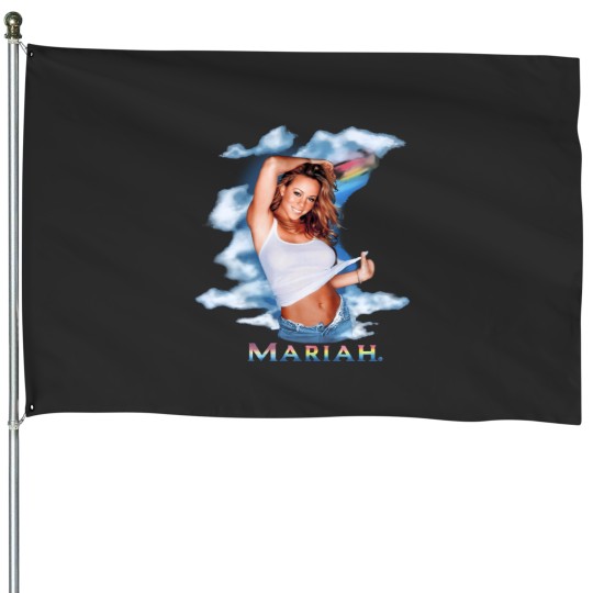Discover Vintage 2000 Mariah Carey The Rainbow World Tour House Flags