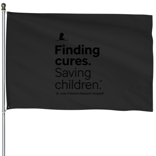 Discover St jude finding cures saving children House Flags
