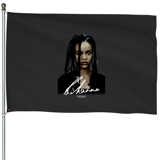 Discover 90s Style Rihanna Unisex House Flags