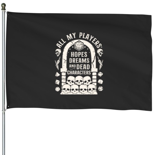 Discover Dungeon Master House Flags - D&D Gift