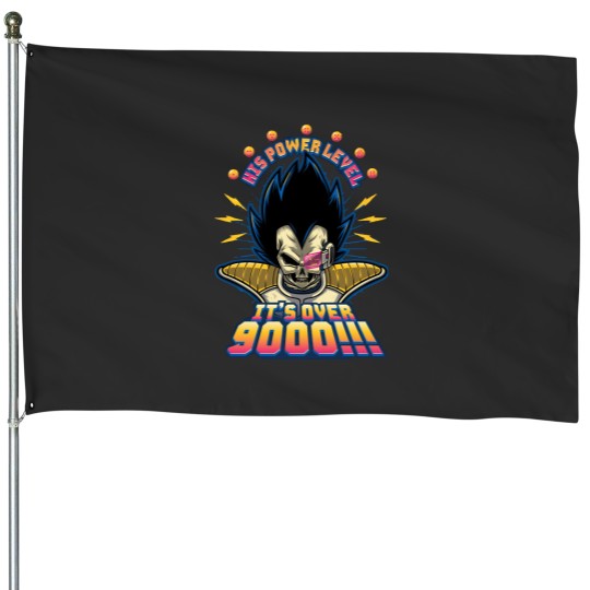 Discover Power Level - Dragon Ball Z - House Flags