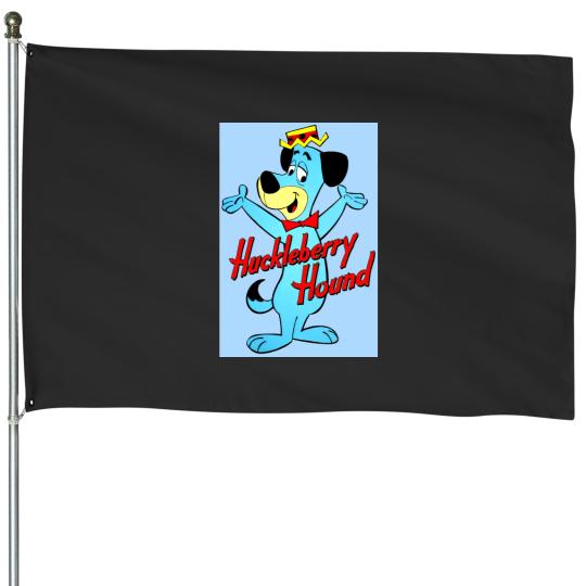 Discover Huckleberry Hound Doggie House Flags