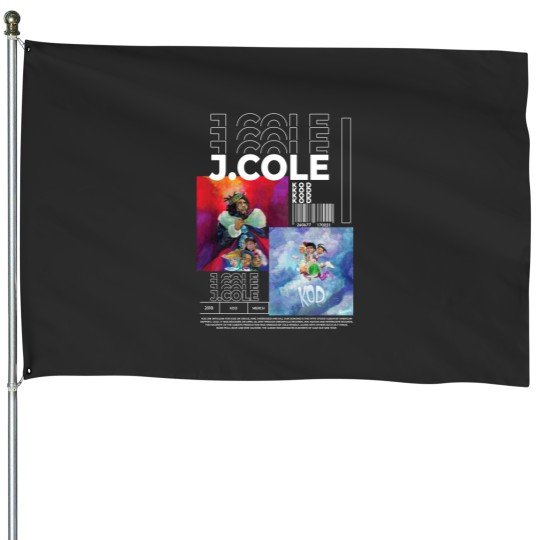 Discover J Cole 2018 Kod Merch Album House Flags, J Cole