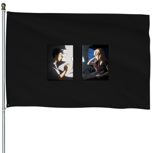 Discover Marin Kitagawaa and Gojo Wakana House Flags