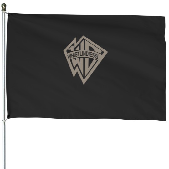 Discover Whistlin Diesel Merch Whistlindiesel Logo Premium House Flags